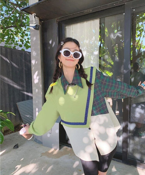 Half Layered Blouse